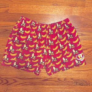 Baseball Lifestyle 101 BL101 Banana Shorts Pink YXL